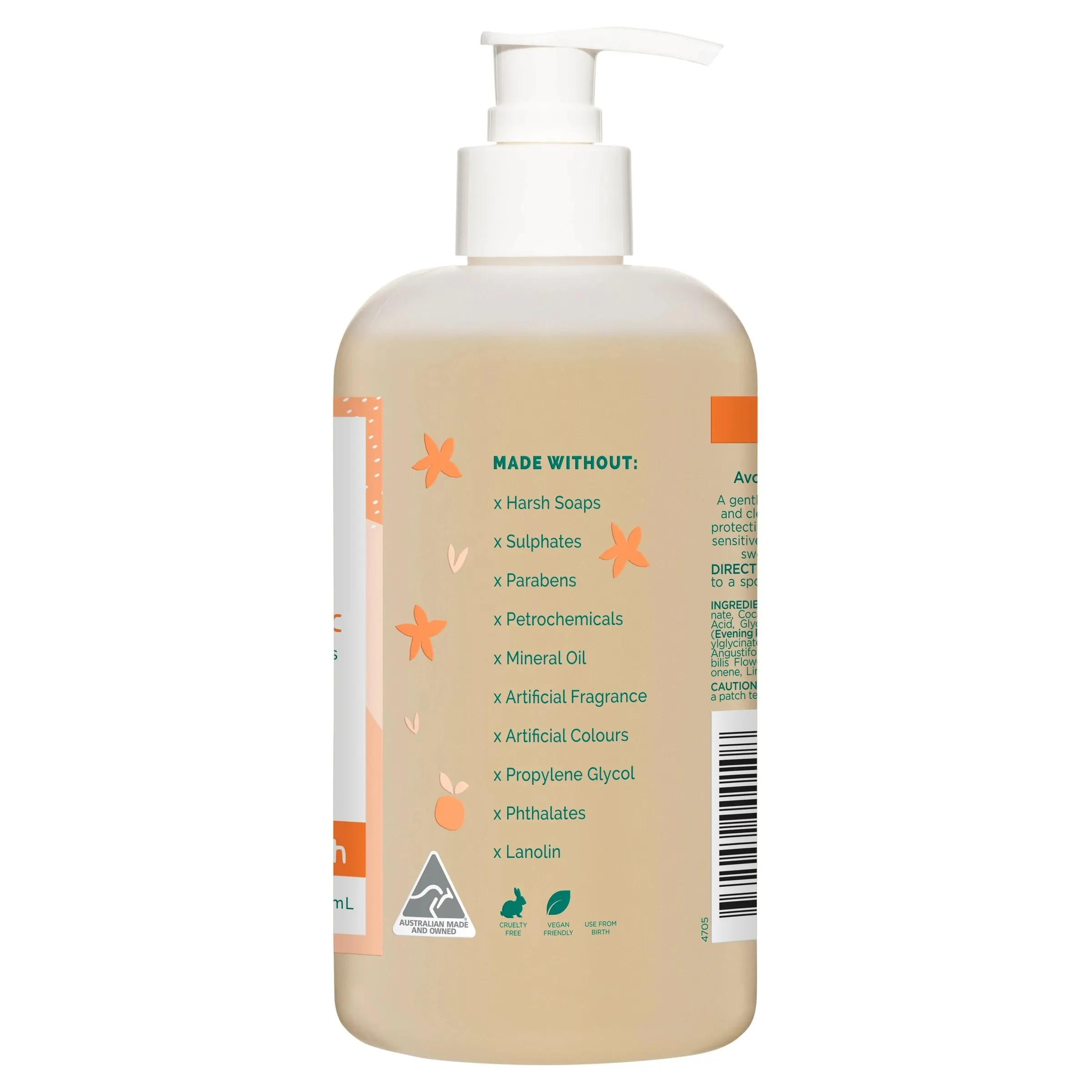 GAIA Bath & Body Wash 500ml   Pump Exp: 12/26