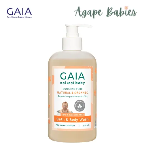 GAIA Bath & Body Wash 500ml   Pump Exp: 12/26