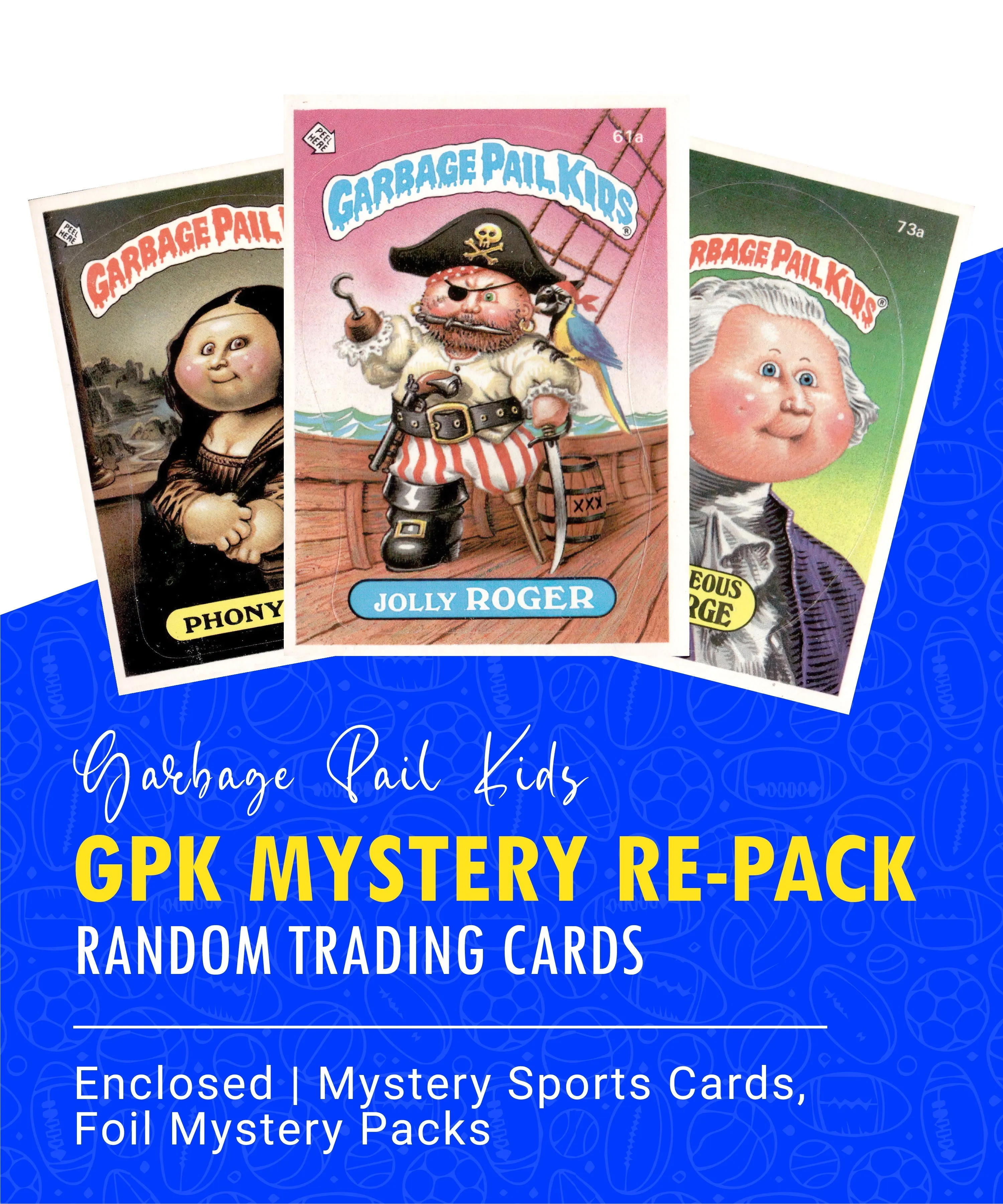 Garbage Pail Kids GPK Mystery Re-Pack (Random Trading Cards Enclosed)