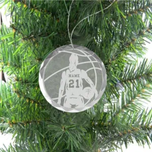 GIRLS BASKETBALL ORNAMENT