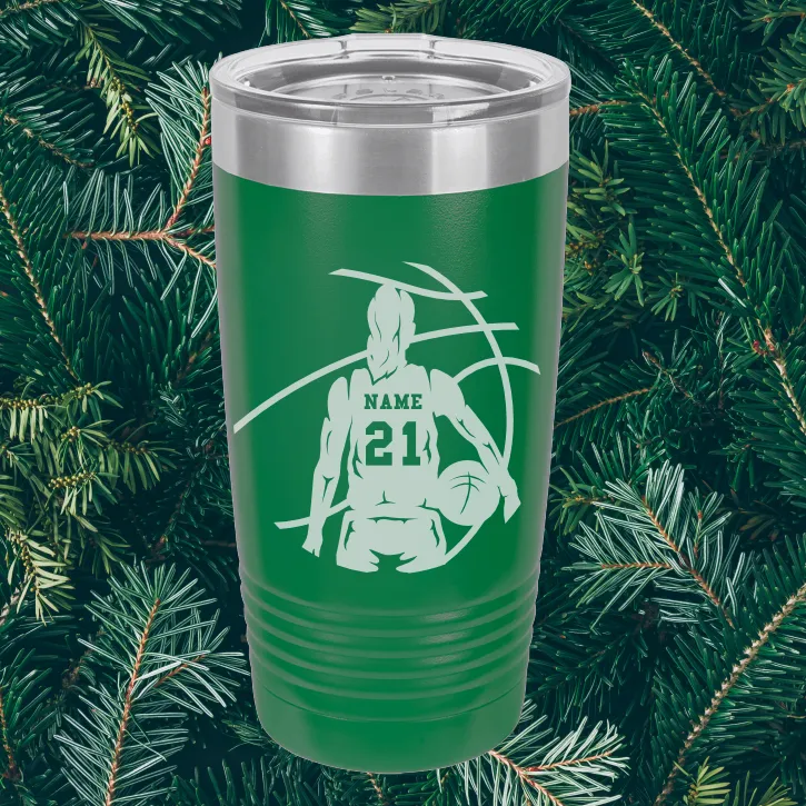 GIRLS BASKETBALL TUMBLER