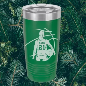 GIRLS BASKETBALL TUMBLER
