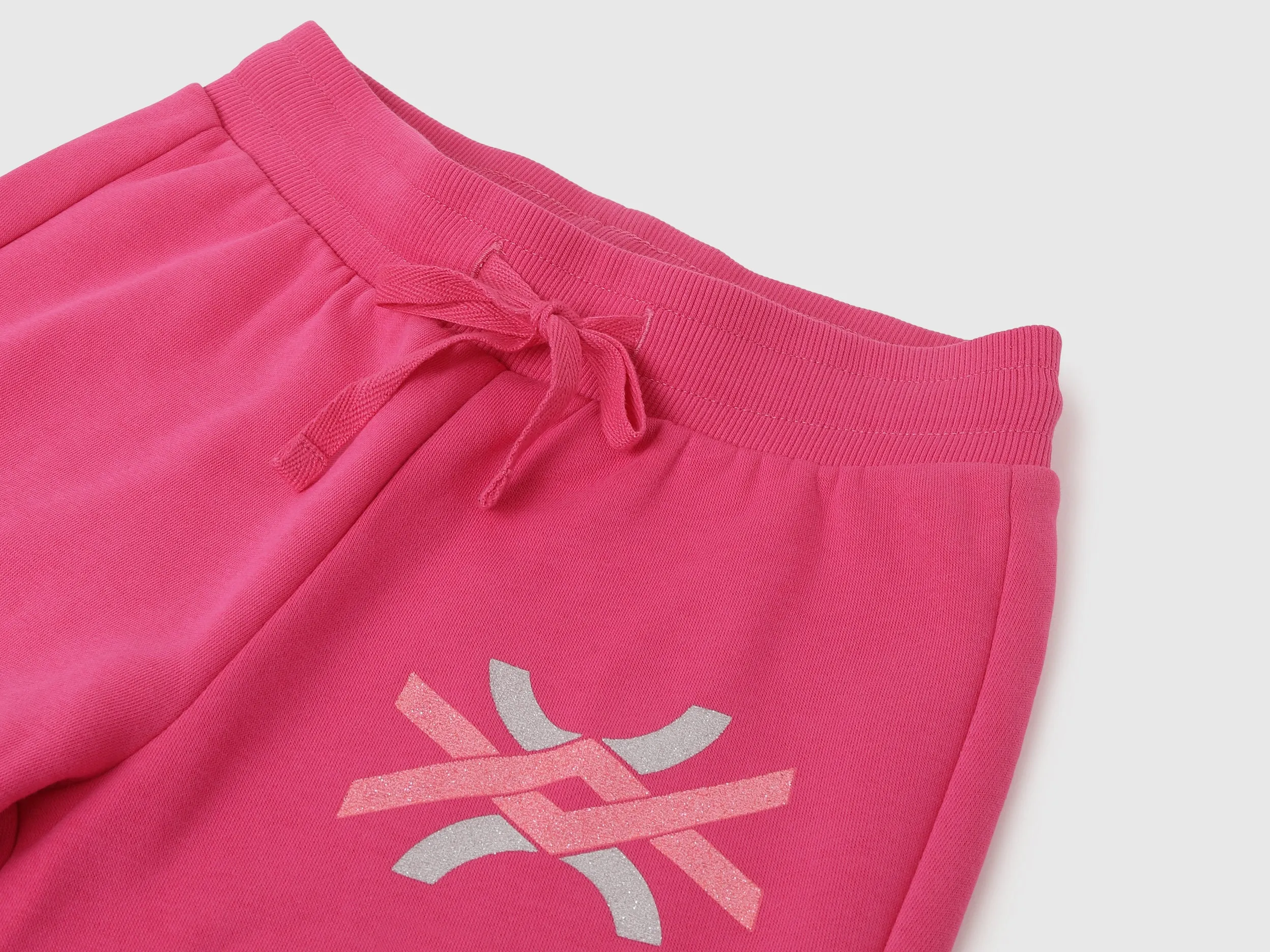 Girl's Printed Regular Fit Trackpants