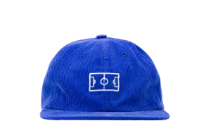 Goiaba E.C. - Campo 6-Panel Corduroy Hat - Royal Blue