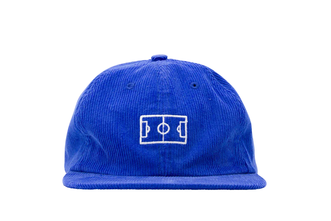 Goiaba E.C. - Campo 6-Panel Corduroy Hat - Royal Blue