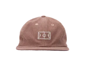 Goiaba E.C. - Campo 6-Panel Corduroy Hat - Sandstone