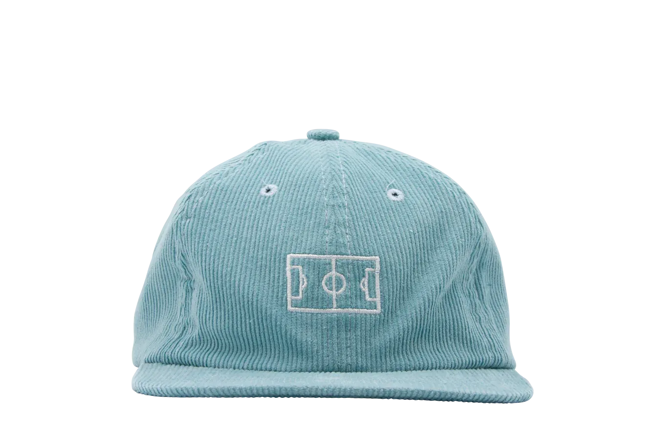Goiaba E.C. - Campo 6-Panel Corduroy Hat - Sky Blue