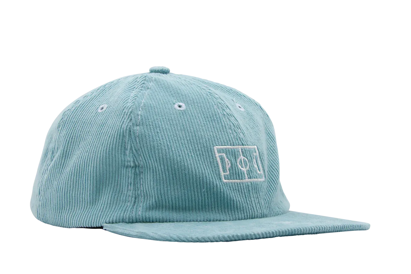 Goiaba E.C. - Campo 6-Panel Corduroy Hat - Sky Blue