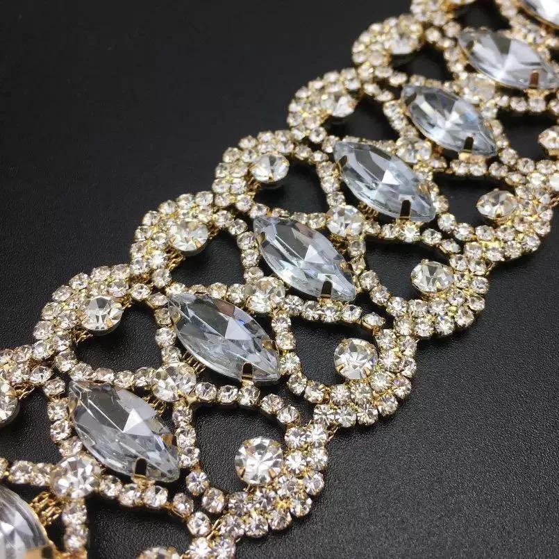 Gold Plated Diamond Studded Choker