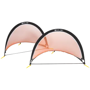 Golme Pro Pop Up Soccer Goal - Two Portable Soccer Nets & Bag