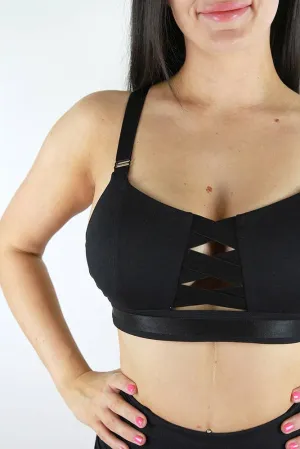 Hamilton Sports Bralette - Black