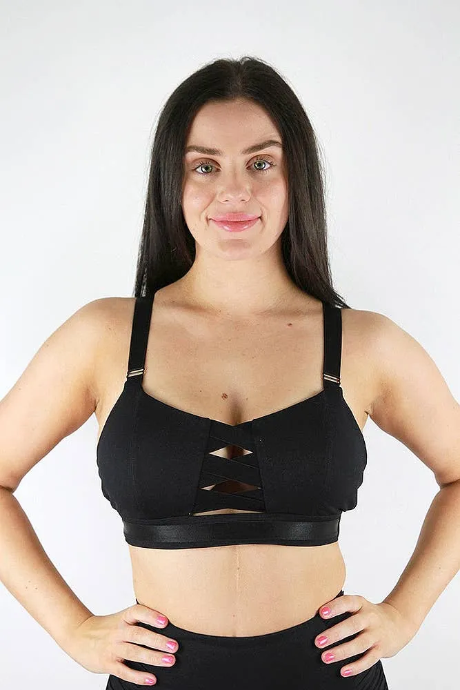 Hamilton Sports Bralette - Black