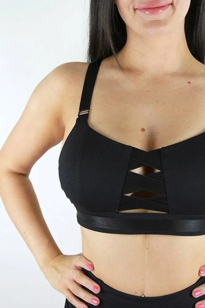 Hamilton Sports Bralette - Black