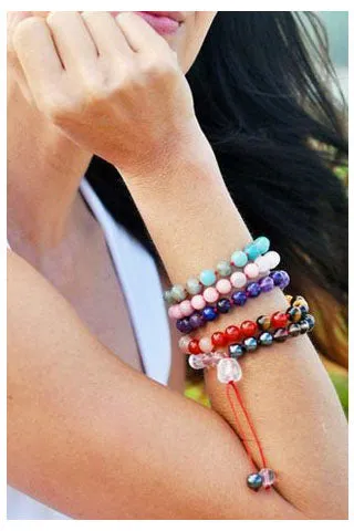 Happy Buddha Balance Chakra Mala -  Be Present
