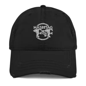 HashtagF&F Distressed Dad Cap
