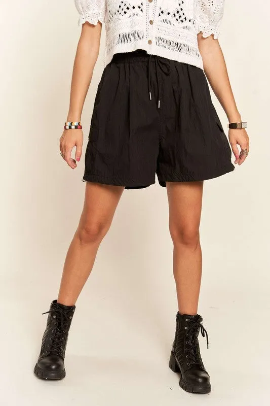Hazel Blues® |  ADORA Drawstring Shorts with Pockets