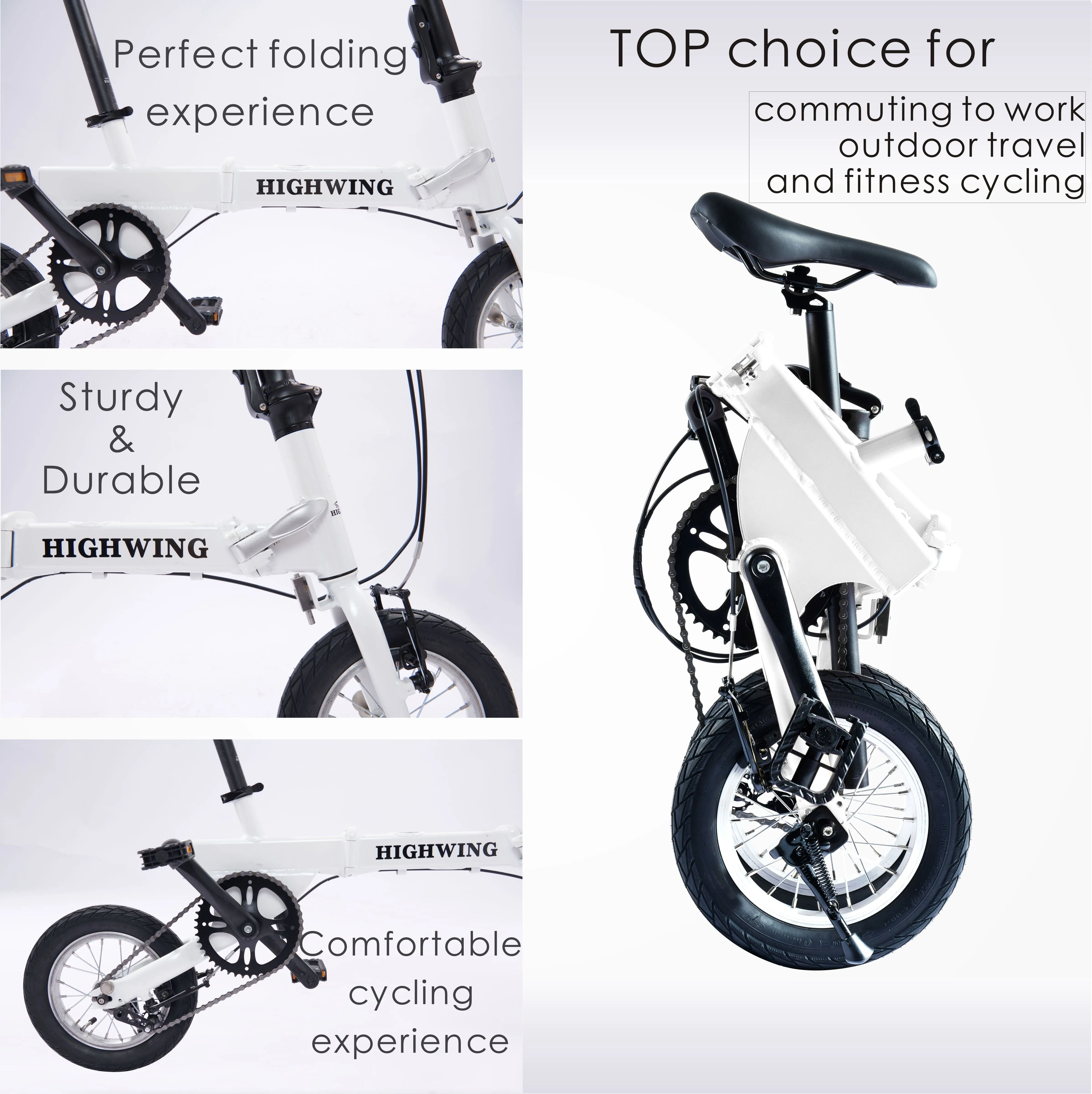 HIGHWING Folding Bike Lite-G6 14"