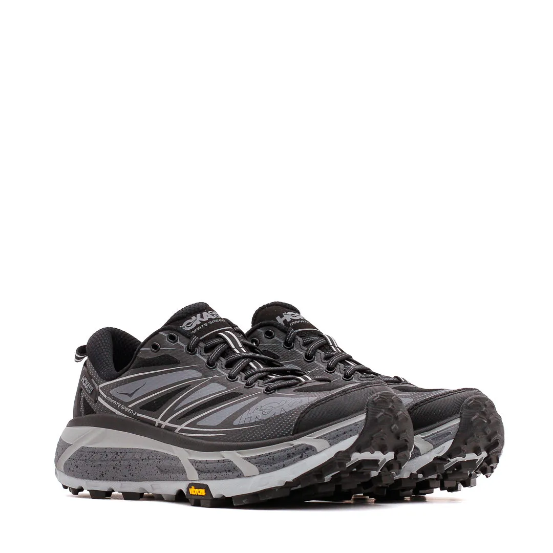 Hoka One One Men Mafate Speed 2 Black Castlerock 1126851-BCSTL
