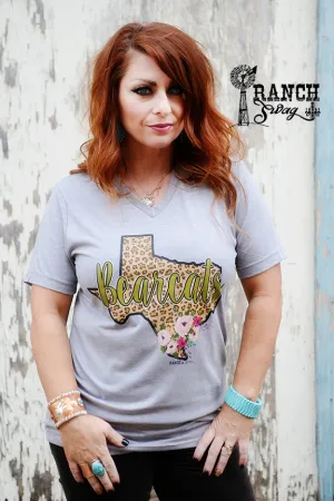 Hometown Texas Leopard Tee