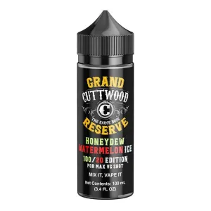 HONEYDEW WATERMELON ON ICE 100ML SHORT FILL E-LIQUID BY CUTTWOOD GRAND RESERVE
