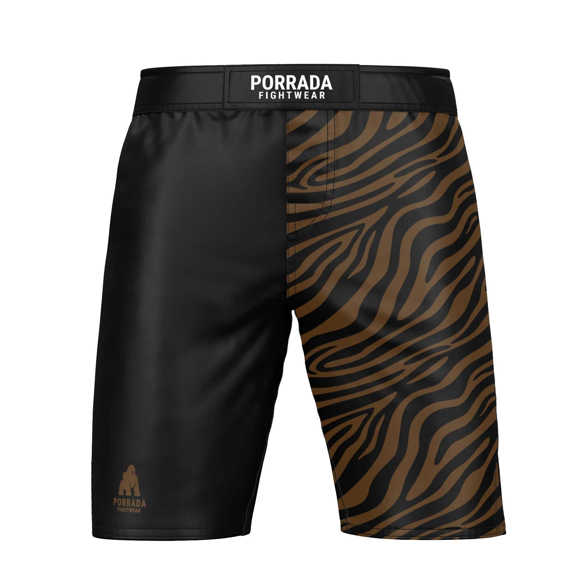 IBJJF BROWN RANKED FIGHT SHORTS