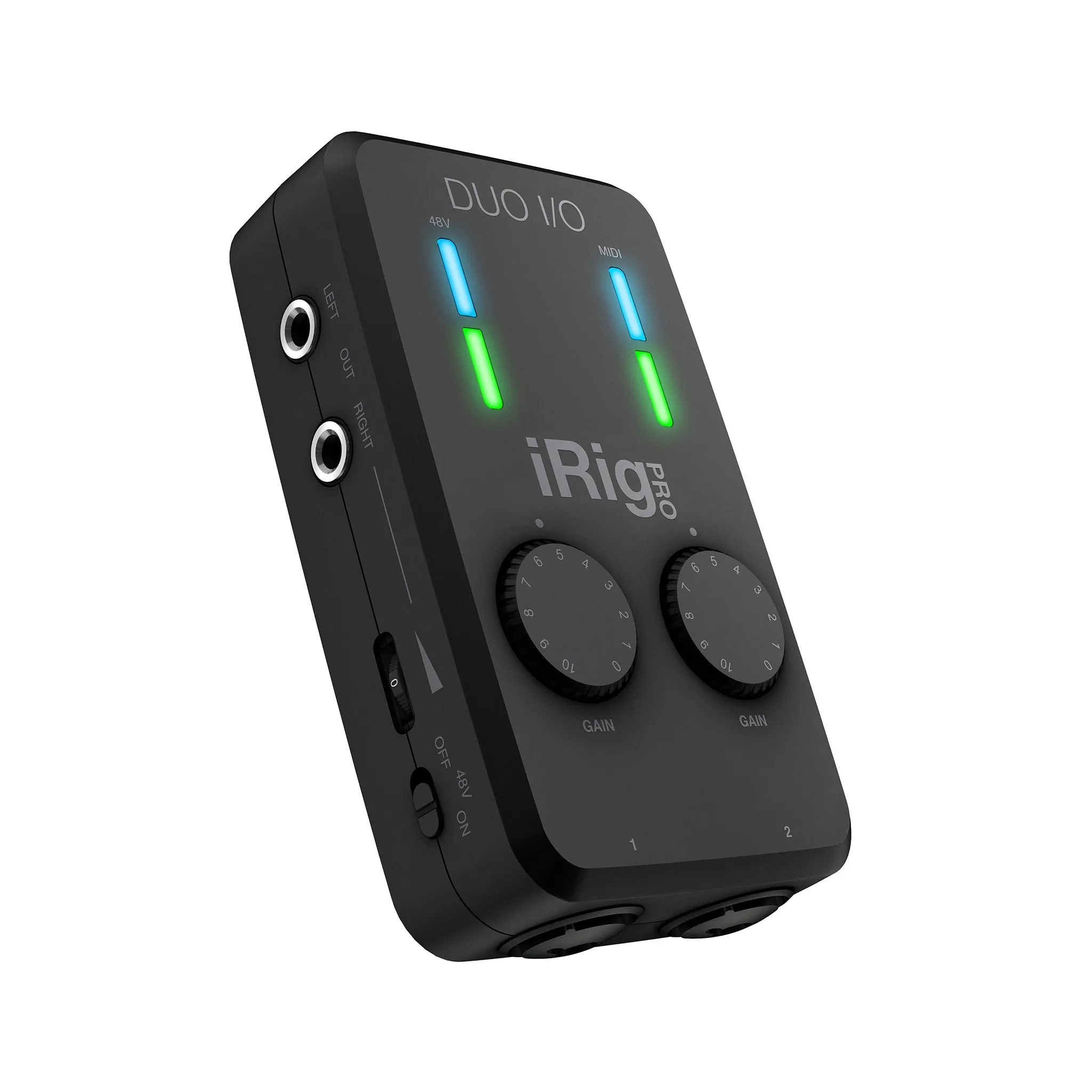 IK Multimedia iRig Pro Duo I/O 2 channel Audio/Midi Interface for iOS, Android, Mac & PC