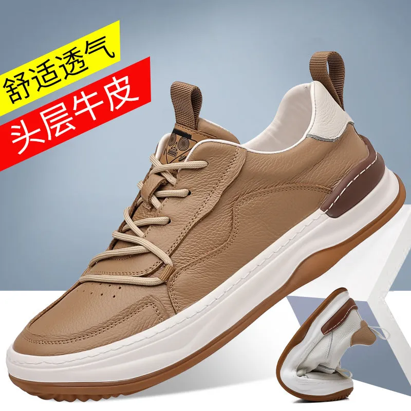 INSTOCK-Summer new genuine leather shoes