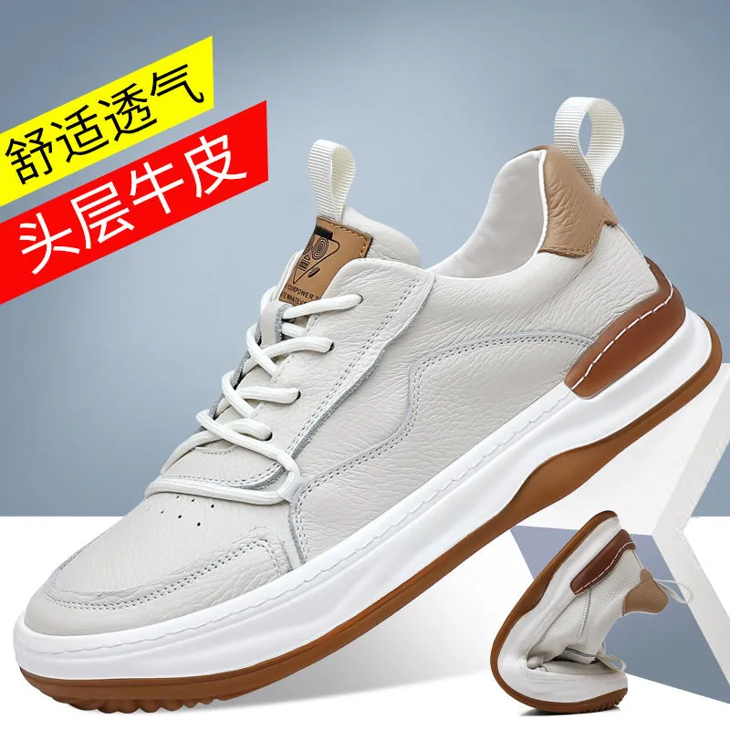INSTOCK-Summer new genuine leather shoes