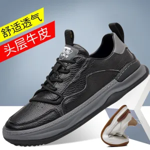 INSTOCK-Summer new genuine leather shoes