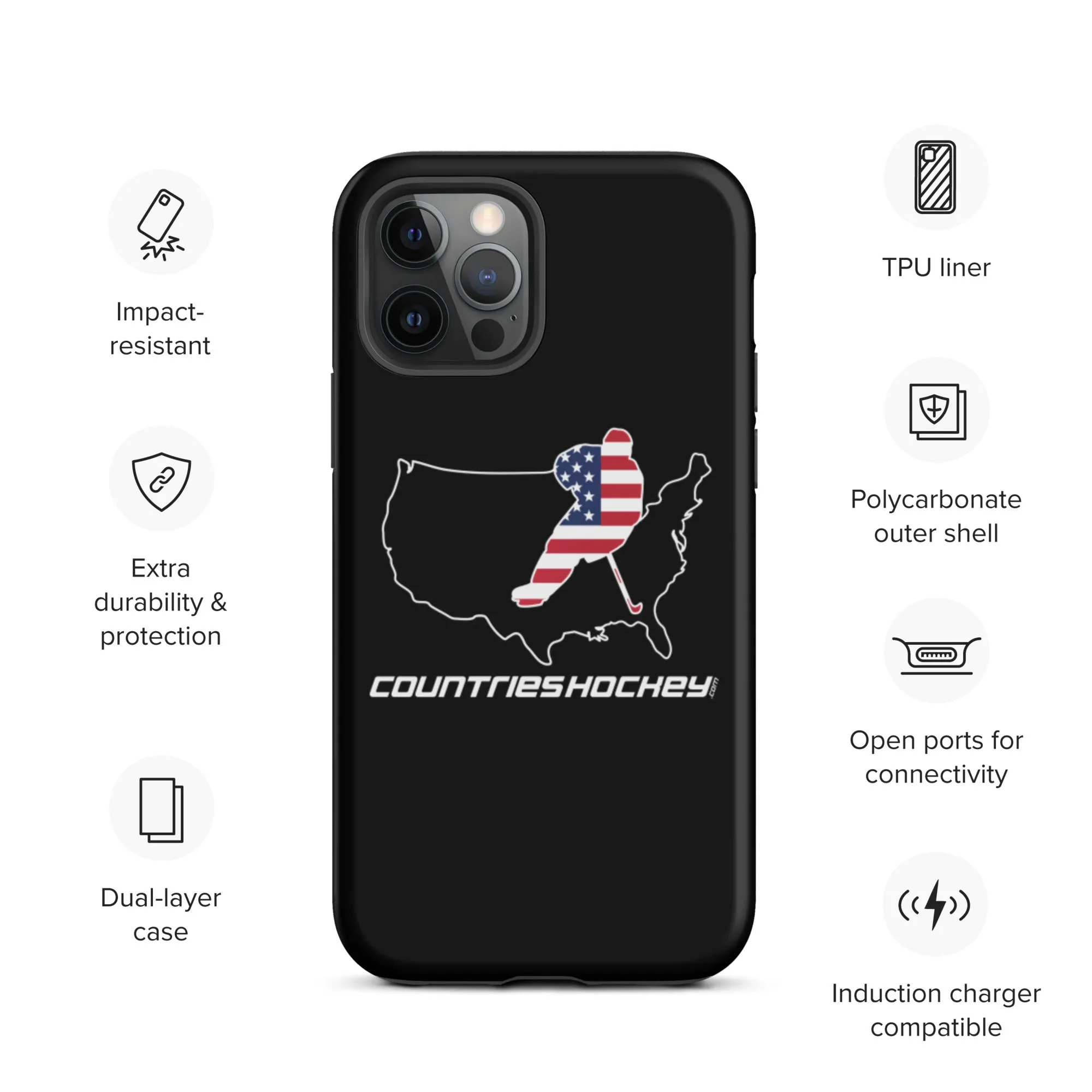 iPhone case | USA Series v2 by Countries Hockey