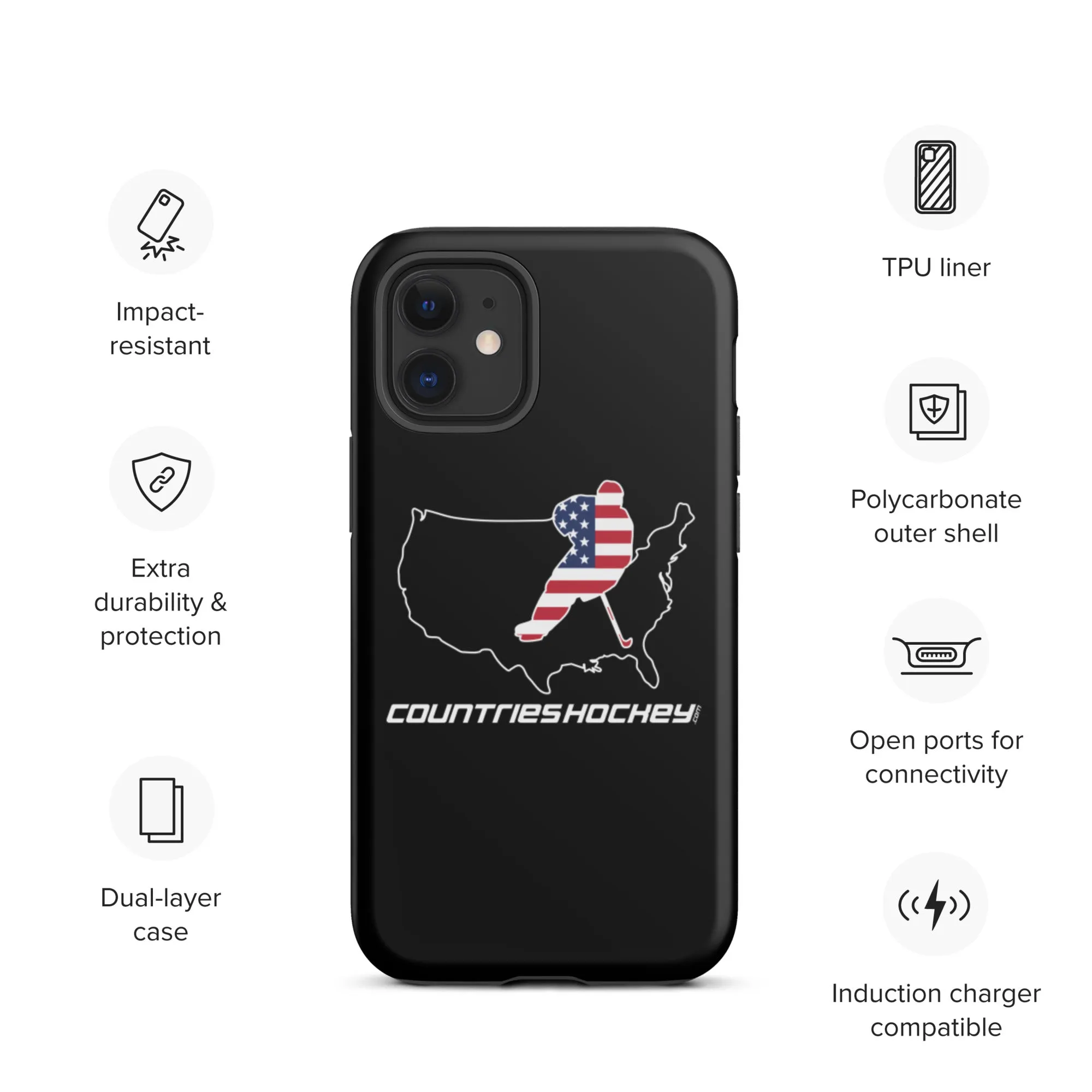 iPhone case | USA Series v2 by Countries Hockey