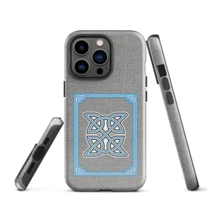 Irish Celtic Cross Religious Symbol Amulet Quaternary Celtic Knot Tough Case for iPhone®