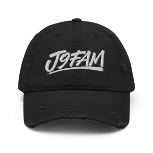 J9FAM Distressed Hat