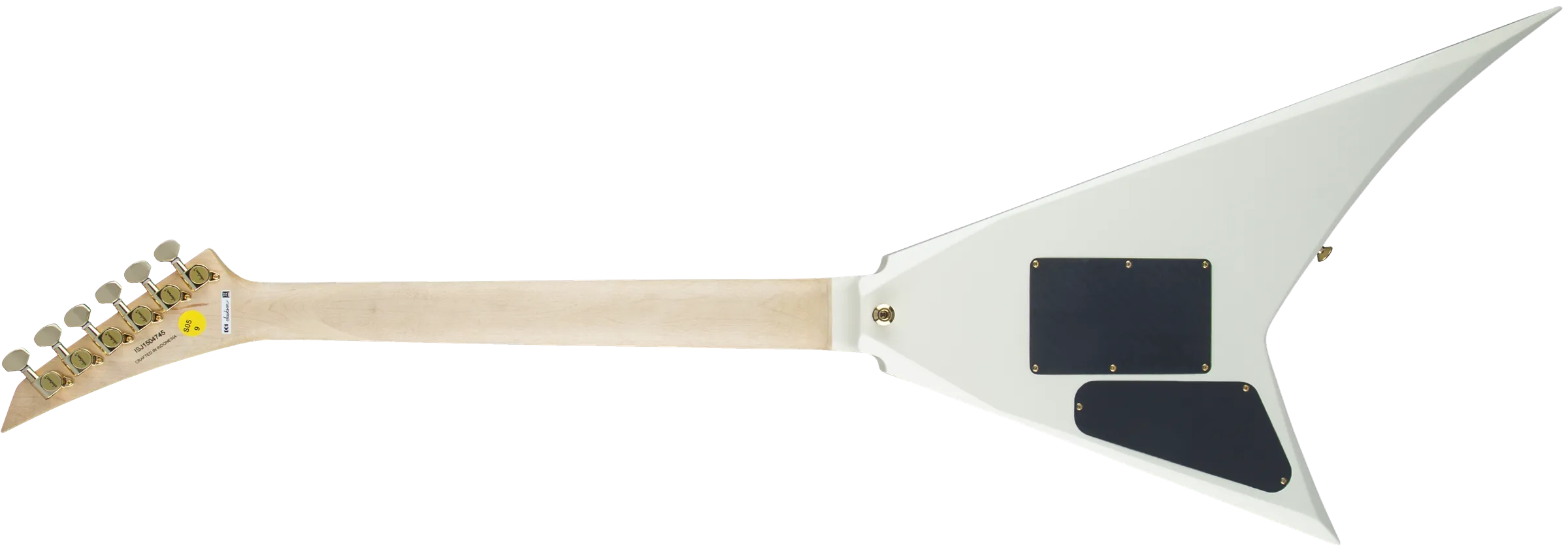 Jackson Pro Series Rhoads RR3, Ebony Fingerboard, Ivory with Black Pinstripes