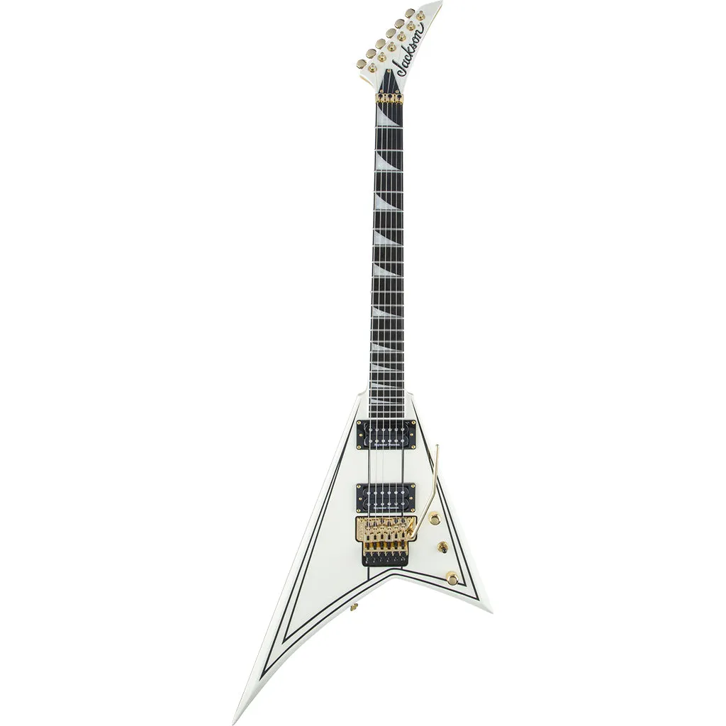 Jackson Pro Series Rhoads RR3 - Ivory With Black Pinstripes - Ebony | Electric Guitars | 2914312557