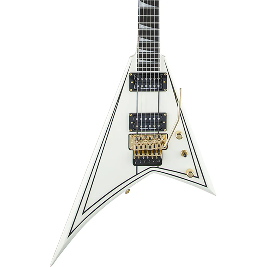 Jackson Pro Series Rhoads RR3 - Ivory With Black Pinstripes - Ebony | Electric Guitars | 2914312557