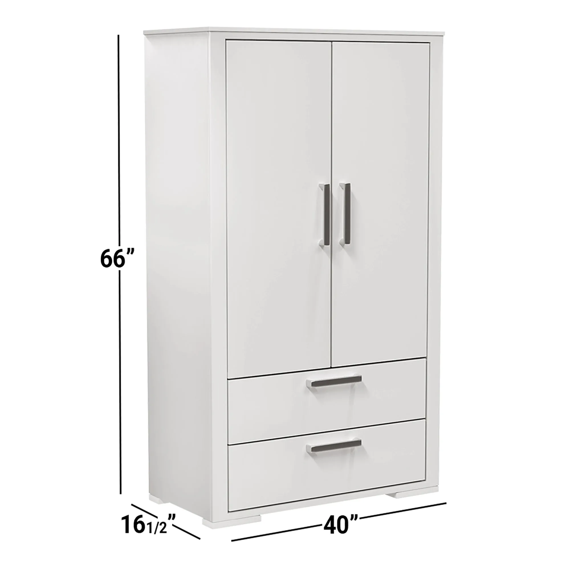 Karlstad cabinet wood finish - White