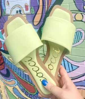 KELLY BOLD STRAP UPPER SLIDE SANDAL