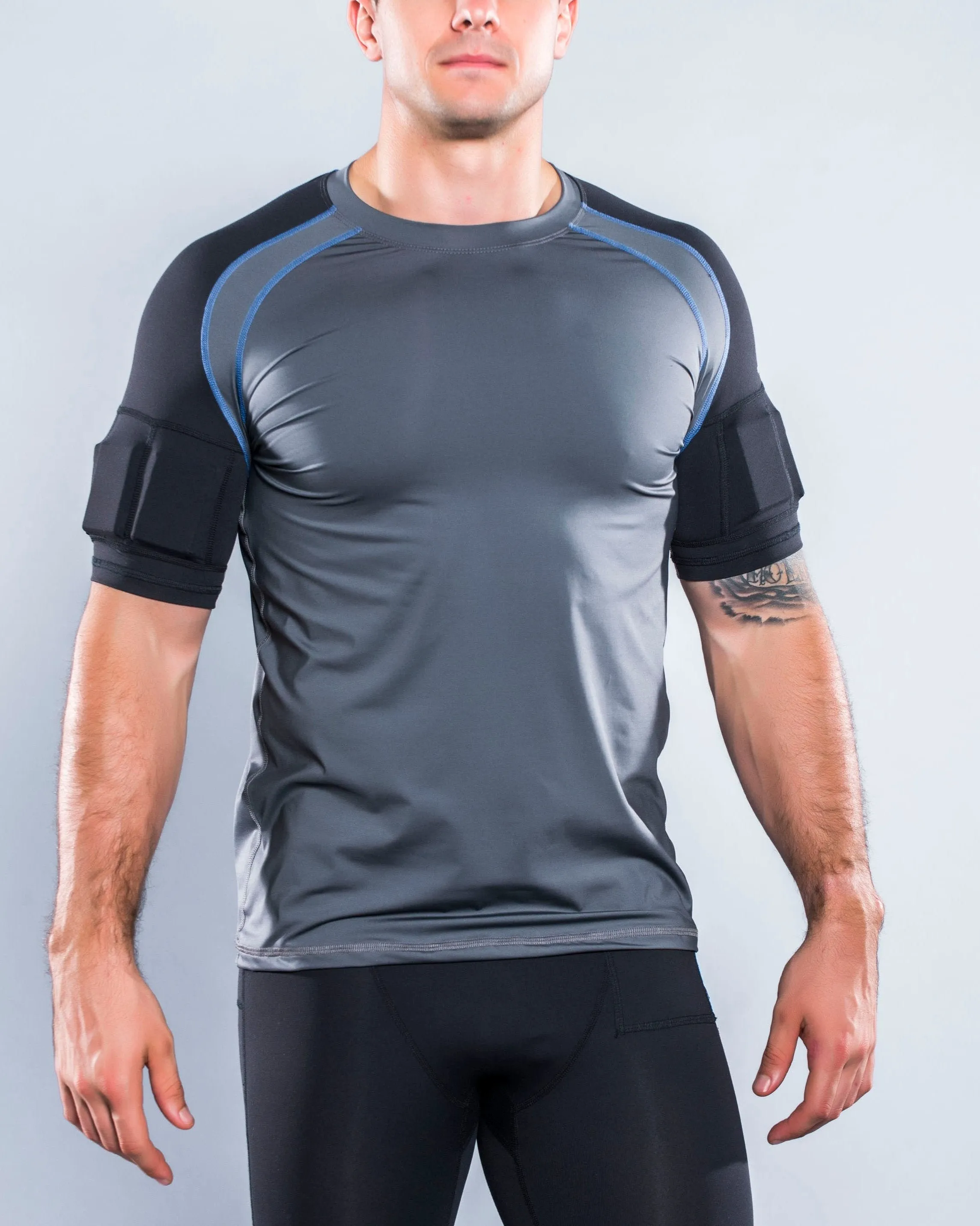 KILOGEAR Men's MICRO Weighted Performance Short Sleeve