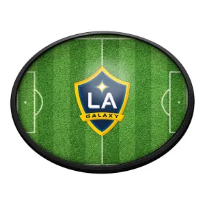 LA Galaxy: Pitch - Oval Slimline Lighted Wall Sign