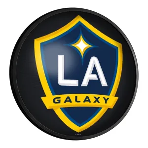 LA Galaxy: Round Slimline Lighted Wall Sign