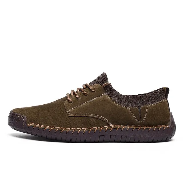 Lace-up Flat Shoe