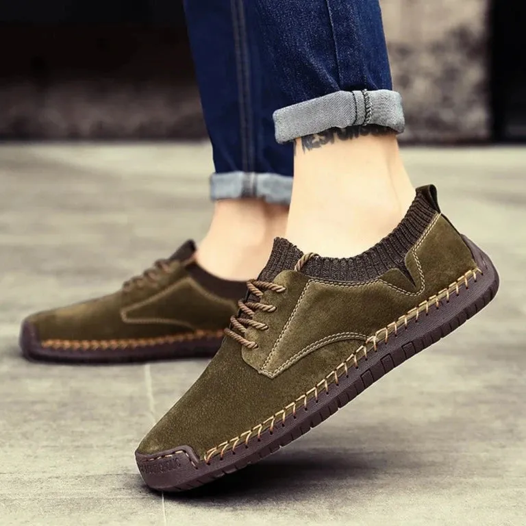 Lace-up Flat Shoe