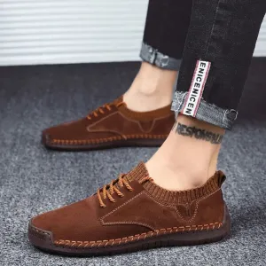 Lace-up Flat Shoe
