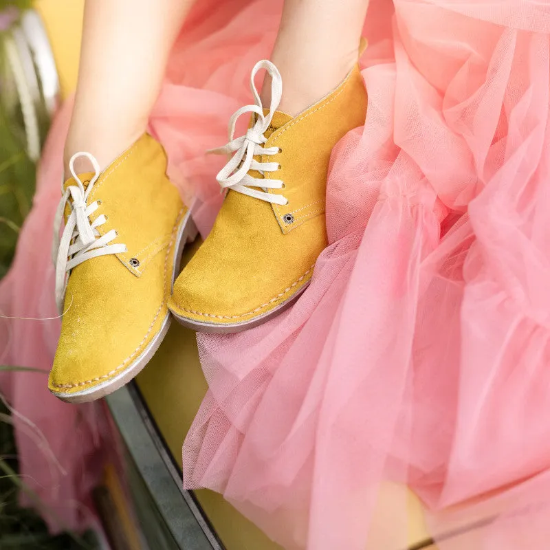 Ladies Handmade Leather Vellie Shoes