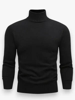 Leontis - Versatile Turtleneck Sweater For Men