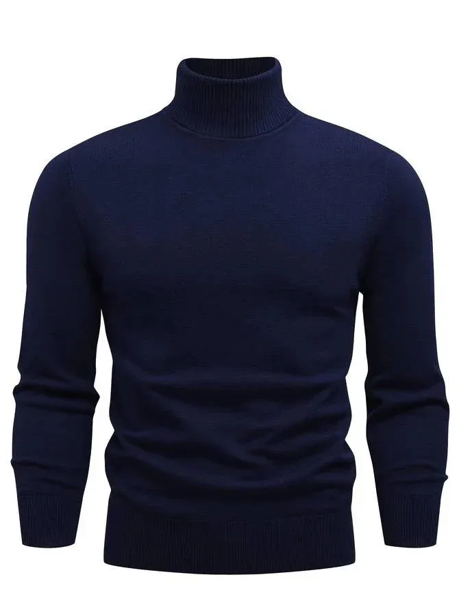 Leontis - Versatile Turtleneck Sweater For Men