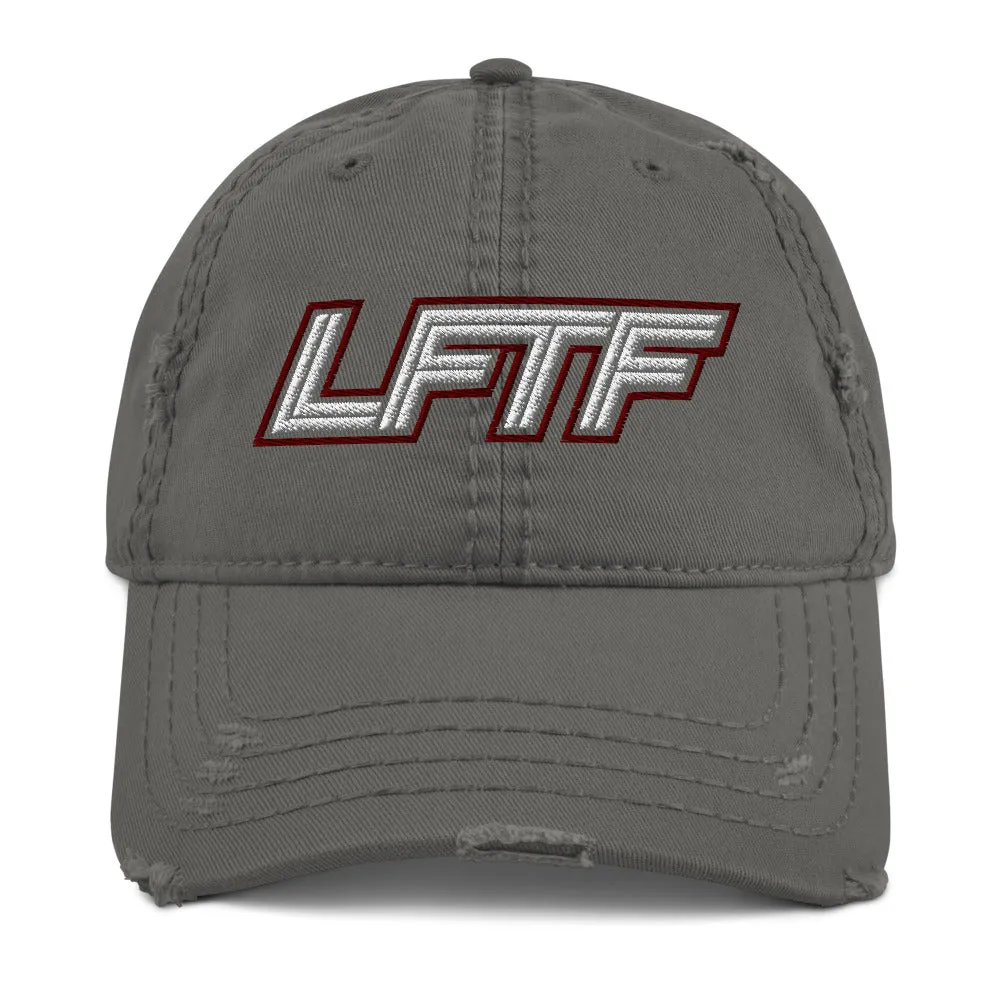 LFTF Signature Distressed Dad Hat