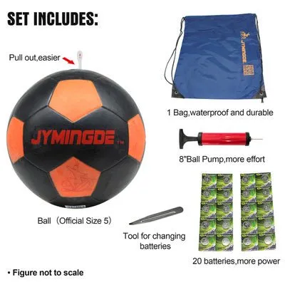 Light Up LED Soccer Ball Set - Size 5