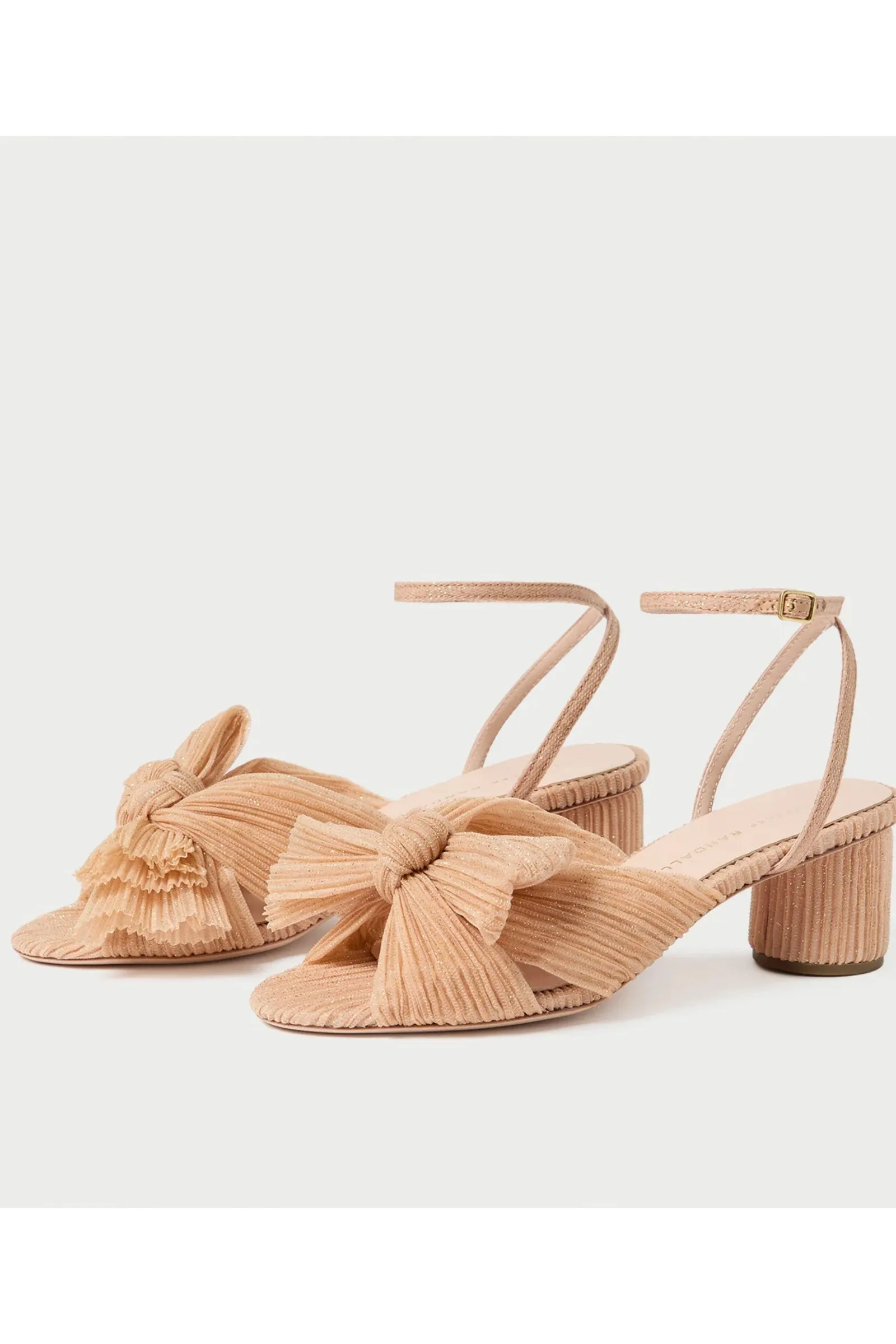 Loeffler Randall Dahlia Knot Mule in Glitter Beauty